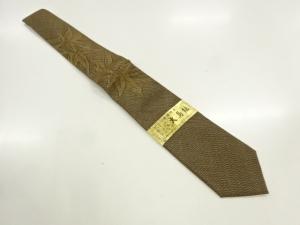 未使用品　本場泥大島紬男物ネクタイ